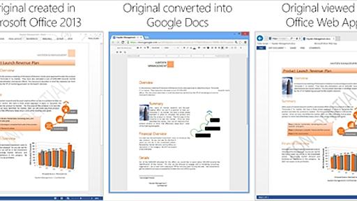 Microsoft、「Google Docsへの移行は危険な賭け」