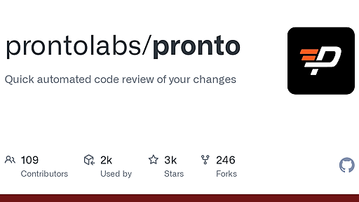 GitHub - prontolabs/pronto: Quick automated code review of your changes