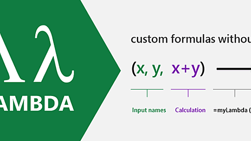 Excelの新機能「Lambda関数」によって「Excelの数式がチューリング完全になった」とナデラCEO。プログラミング言語としてのExcel数式であらゆる計算が可能に