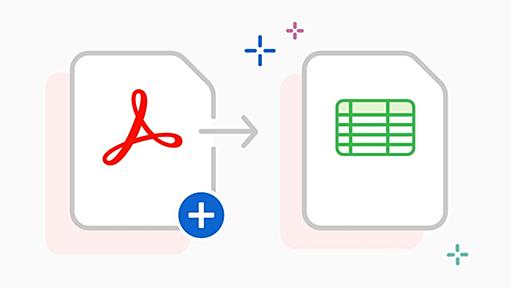 【無料】PDFをエクセルに変換 | Adobe Acrobat