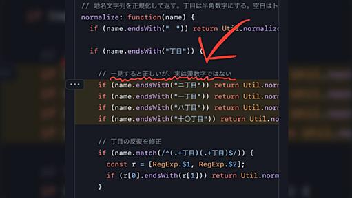 住所の正規化を手直ししたライブラリが涙なしには読めないものだった「エンジニア泣かせの作業だ」