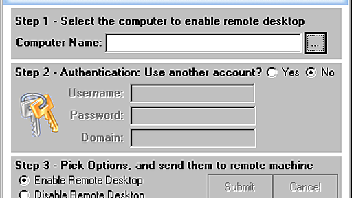 リモートデスクトップをリモートからオンオフする「Remote Desktop Enabler」 - GIGAZINE