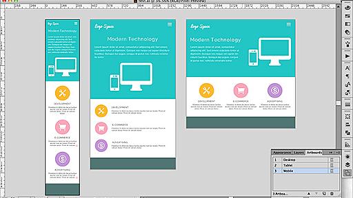 IllustratorでのWebデザインがいい感じ！おすすめポイントや設定いろいろ