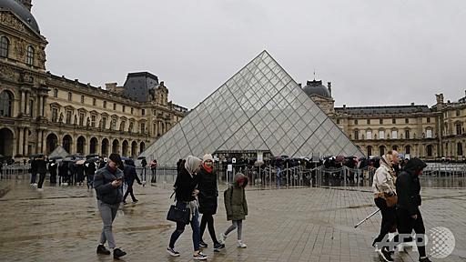 仏ルーブル美術館が休館 新型コロナ、欧州で感染拡大