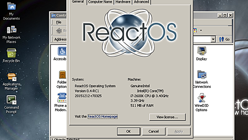 「ReactOS 0.4 RC1」がリリース - オープンソースのWindows互換OS | ソフトアンテナ