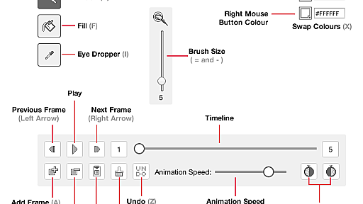 GIFPaint - It's like MSPaint for GIFs!