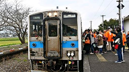 「キハ３１形」１日限り復活　ＪＲ筑豊線桂川－原田間を運行 | 西日本新聞me