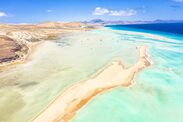 spain fuerteventura stunning beach unique in the world