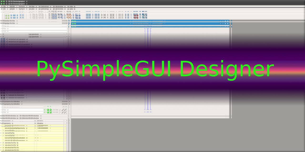 PySimpleGUIDesigner