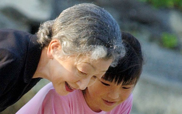 上皇后美智子さまと眞子さま